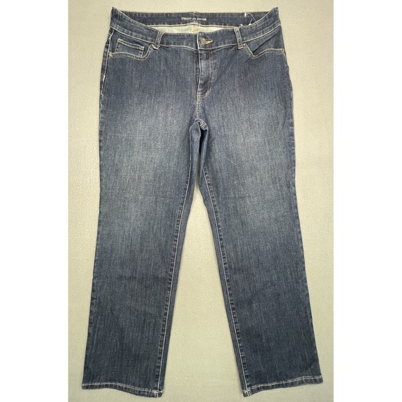 Chico's Denim - Chico's Straight Leg Jeans Sz 2.5s US 17x27 NEW